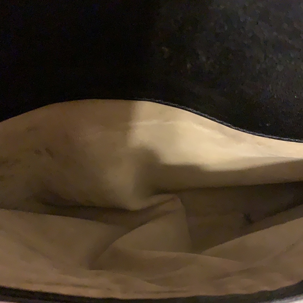 Brahmin Black Brown Leather One Strap Shoulder Bag Alligator Pattern Zip Top - Picture 7 of 9